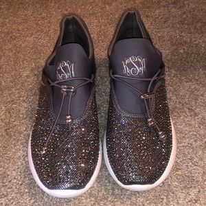 Customized sequin Tennis Shoes monogrammed kSm